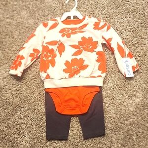 NWT Carters 3pc Outfit